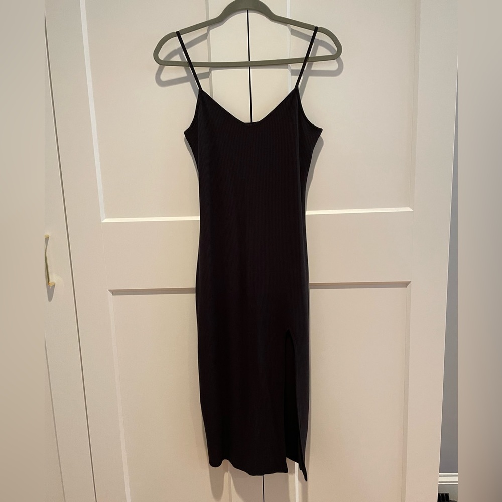 A&F Ribbed Knit Midi Dress M - Picture 4 of 7